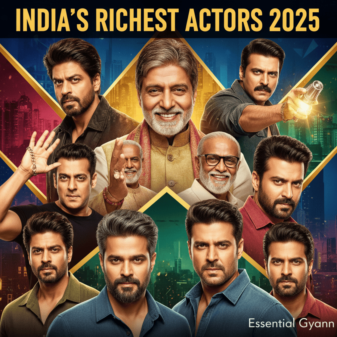 Top Most Richest Actors in India: Net Worth, Businesses, and Hidden Assets