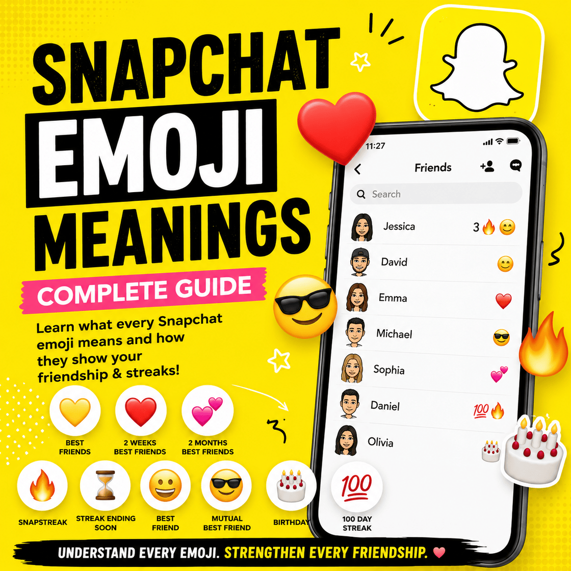 Snapchat Emoji Meanings: A Complete Guide to Understanding Every Snapchat Friend Emoji